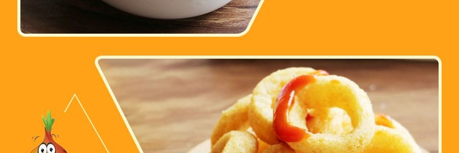 韓國HAITAI海太 X CALBEE卡樂B 膨化烤洋蔥圈 大包 140g