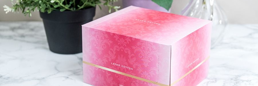 日本COTTON LABO豐潤 五層可撕型化妝棉 70枚入
