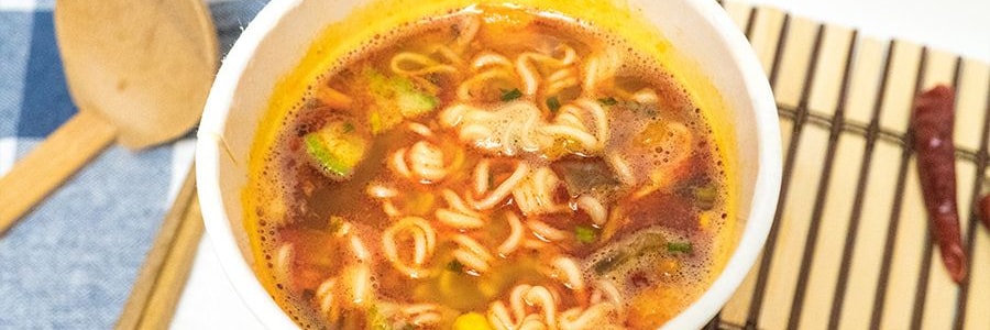 台灣統一 湯達人 泡麵 韓國辣牛肉風味湯麵 杯裝 82g