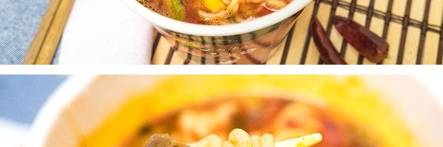 台灣統一 湯達人 泡麵 韓國辣牛肉風味湯麵 杯裝 82g