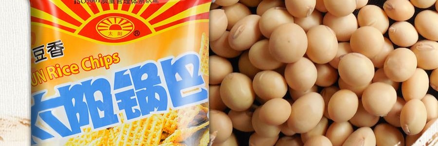 太陽 豆香鍋巴 孜然味 50g【童年懷舊經典零食】【陝西特產】