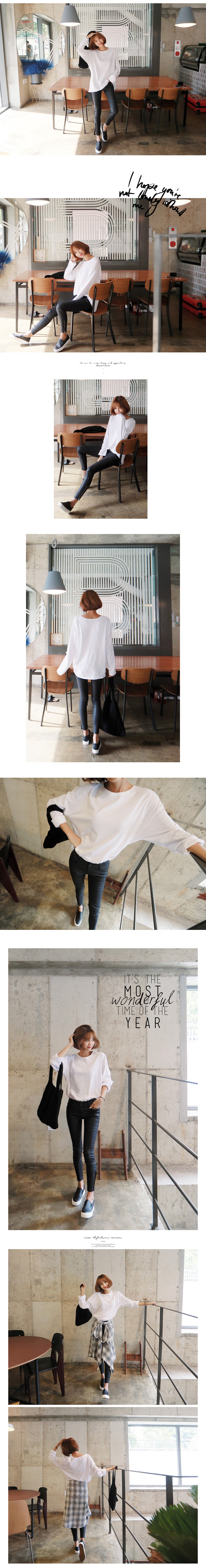 韩国MAGZERO [秋季新品] 侧拉链修身裤 Black S(55/25-26)