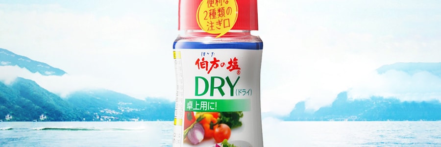 【特惠】日本HAKATA SALT伯方の塩 海盐 干盐 200g