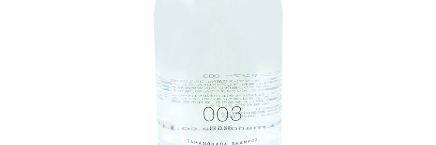 日本TAMANOHADA玉肌 無矽油洗髮精 清爽蓬鬆氨基酸洗髮精 #003玫瑰香 540ml 另售專用幫浦頭