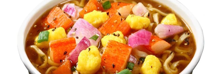 日本NISSIN日清 合味道 杯裝泡麵 黑胡椒蟹口味 74g 保存期限讀法:DD/MM/YY