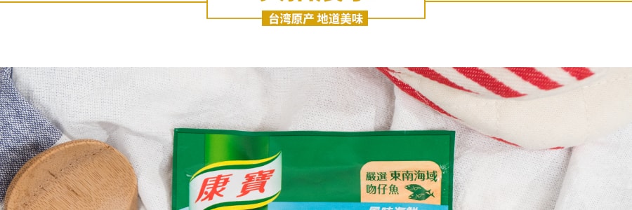 台灣康寶 風味海鮮系列 銀魚海帶芽濃湯 37g