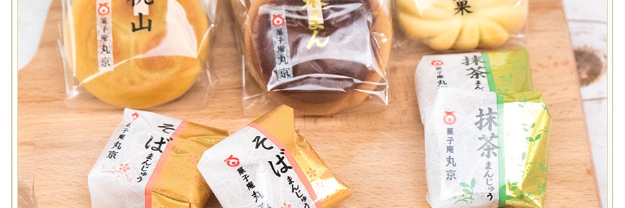 日本丸京菓子庵 什锦迷你糕点点心 5种口味 18枚入 250g