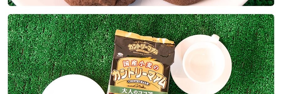 日本FUJIYA不二家 濃鬱可可零食 鄉村曲奇餅乾 16枚入 168g