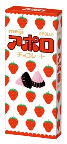 Apollo Strawberry Chocolate Candy 46g