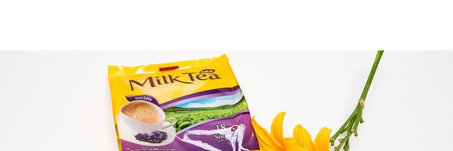 新加坡SUPER超級 三合一即溶格雷伯爵奶茶 18條入 450g