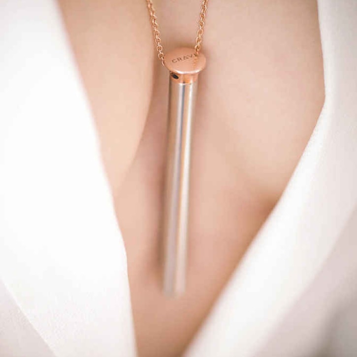 Vesper Vibrator Necklace #Rose