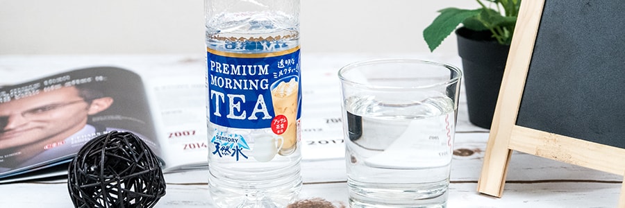 日本SUNTORY三得利 天然水 透明奶茶 550ml