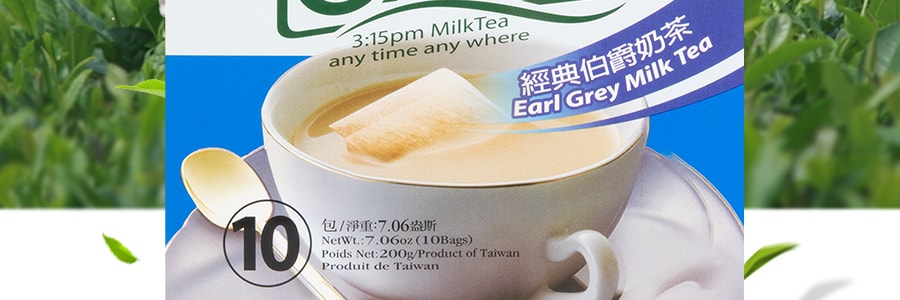 台湾三点一刻 经典伯爵奶茶 10包入 200g