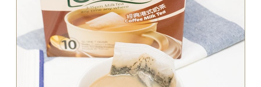 台灣三點一刻 經典港式奶茶 10包入 200g