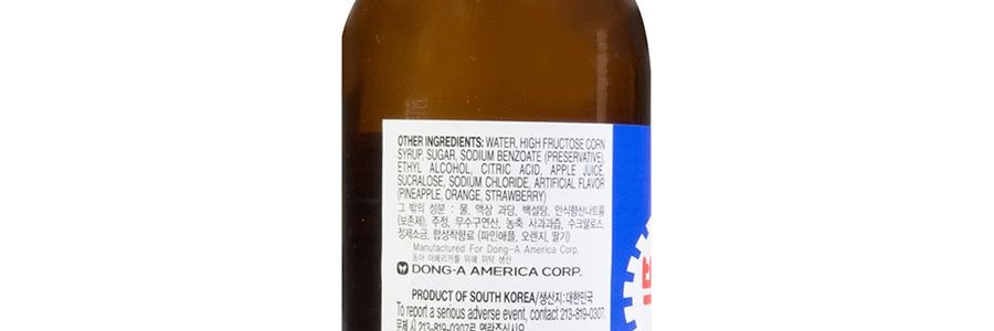 韓國DONG-A東亞製藥 Bacchus-D寶佳適D功能補充飲料 100ml【快速補充能量】