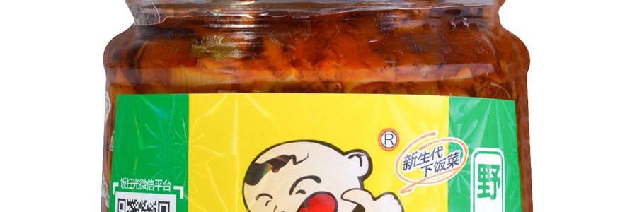 四川高福記 飯掃光 野竹筍 拌麵鹹菜下餐點 280g