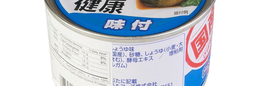 日本HAGOROMO 鯖魚罐頭 醬油口味 160g