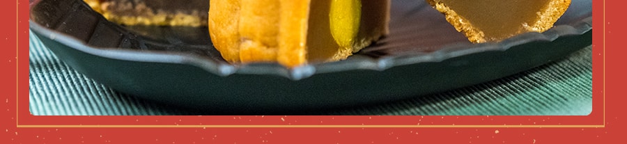 【全美最低价】扬航 铁盒蛋黄白莲蓉豆沙月饼 4枚入 500g 【发货时间：8月底】