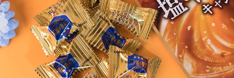 日本KANRO 浓郁浓厚焦糖咸味糖果 70g