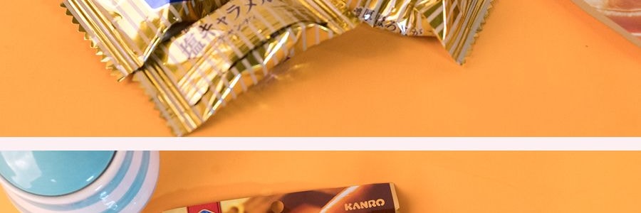 日本KANRO 浓郁浓厚焦糖咸味糖果 70g