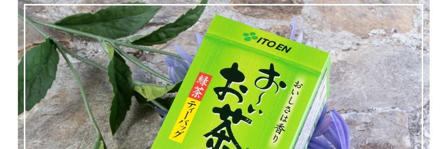 日本ITO EN伊藤園 綠茶傳統茶包 20包入 40g