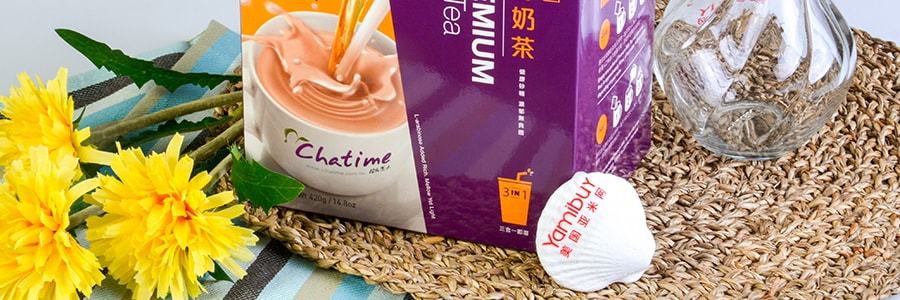 台灣CHATIME日出茶太 香醇奶茶 三合一包裝 12條入 420g
