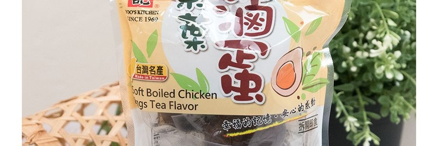 台灣福記 茶葉滷蛋 6 顆 210g