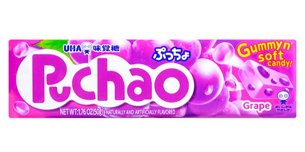 日本UHA悠哈味覺糖 葡萄口味果汁夾心軟糖 50g