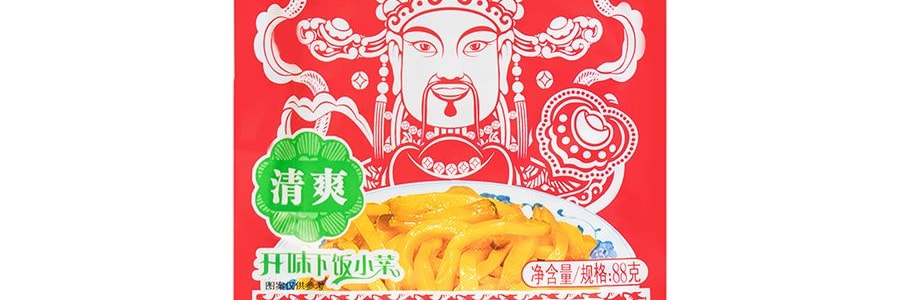 烏江澗陵榨菜 清爽鮮脆菜絲 下飯小鹹菜 80g