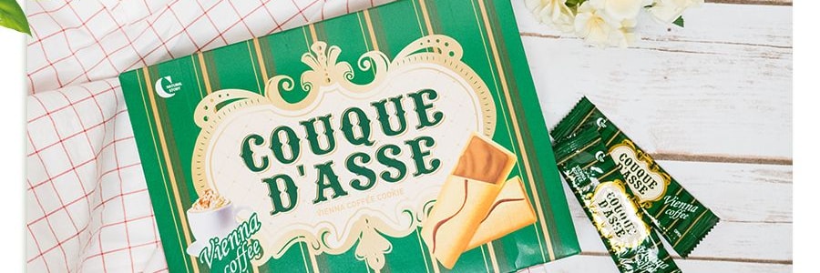 韓國CROWN 咖啡夾心薄脆餅 289g