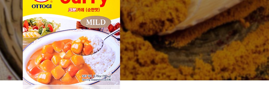 韩国OTTOGI不倒翁 咖喱酱 原味 3分钟即食 190g