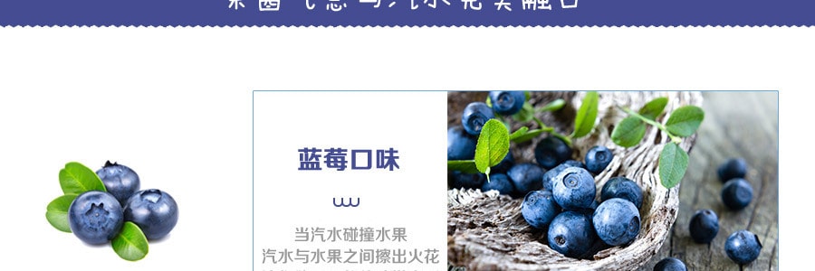 日本SHIRAKIKU讚岐屋 彈珠汽水 藍莓口味 200ml