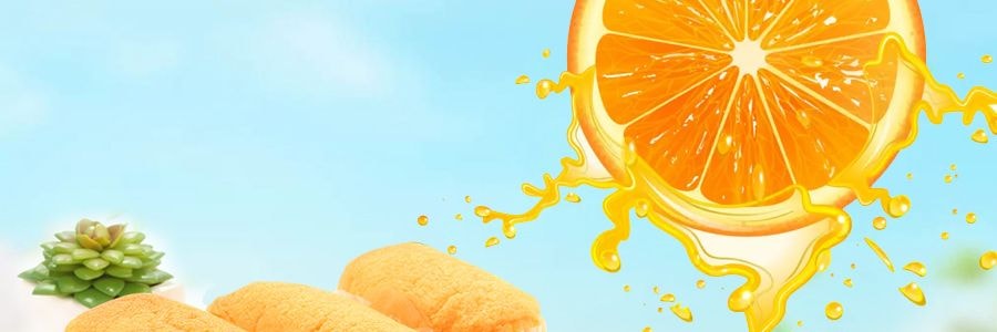 達利園 法國軟麵包 香橙口味 18 枚入 360g