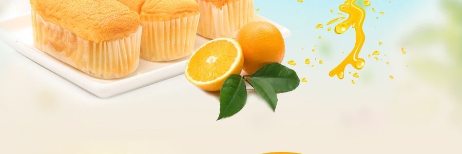 達利園 法國軟麵包 香橙口味 18 枚入 360g