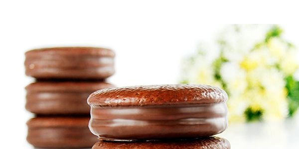 韓國LOTTE樂天 巧克力奶油夾心派 香蕉口味 12 顆 336g