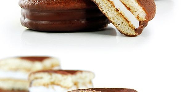 韓國LOTTE樂天 巧克力奶油夾心派 香蕉口味 12 顆 336g