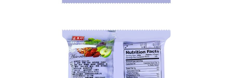 台灣盛香珍 夏日風情綜合椰果果凍 280g