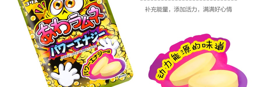日本CORIS 能量饮料味泡泡糖 28g