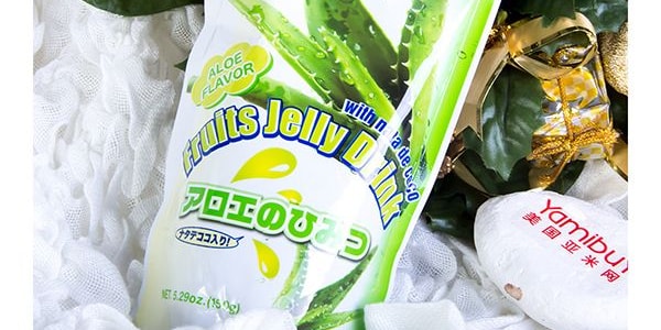 日本SHIRAKIKU讚岐屋 果凍爽椰果粒 蘆薈味 150g