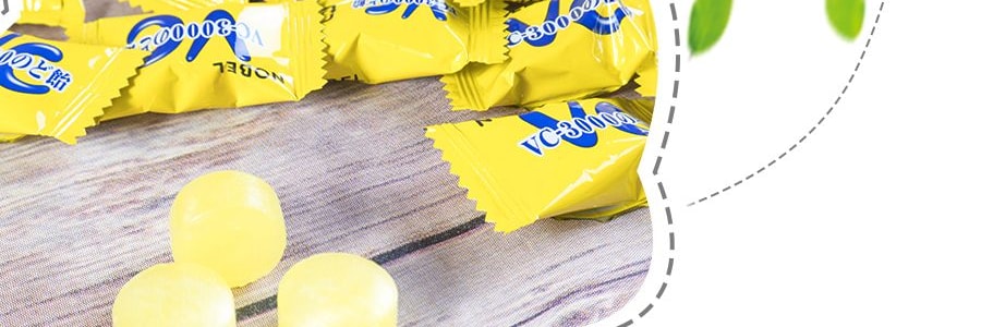 日本NOBEL諾貝爾 VC-3000 維生素C補給喉糖 檸檬糖 90g